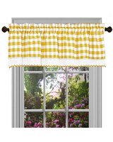 Buffalo Check Window Curtain Valance thumbnail number 1
