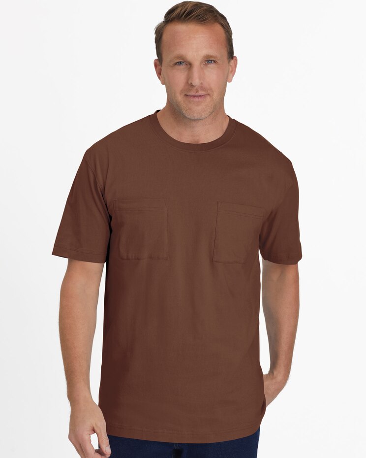 John Blair Everyday Jersey Knit Short-Sleeve Two-Pocket Tee image number 1