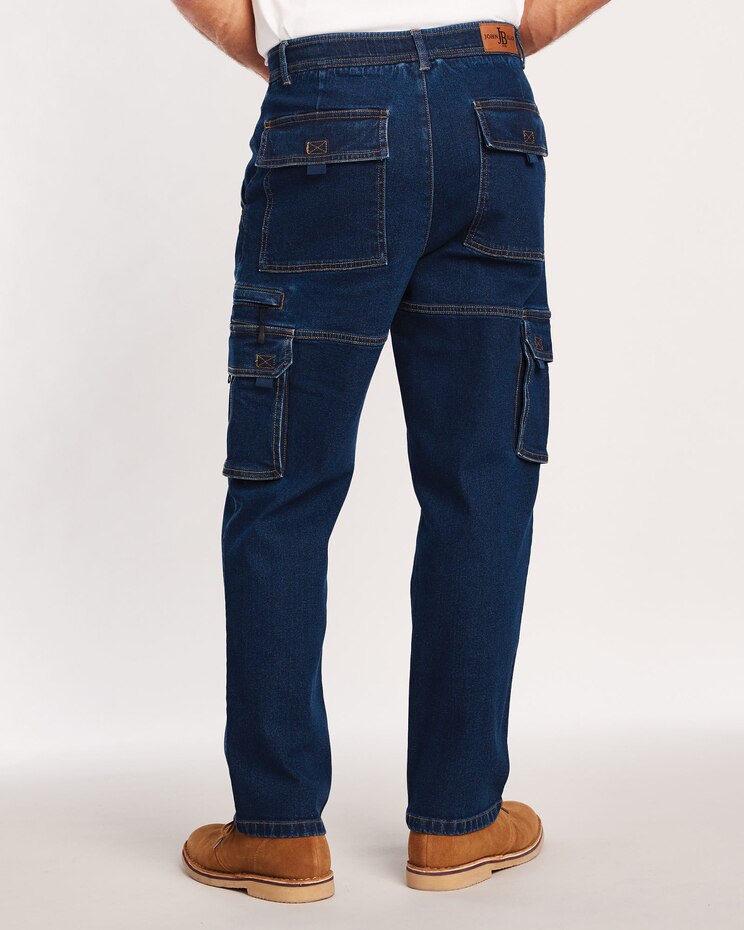 JohnBlairFlex Relaxed-Fit 7-Pocket Cargo Pants image number 5