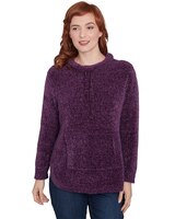 Ruby Rd® Berry Glam Eyelash Pullover Sweater thumbnail number 1