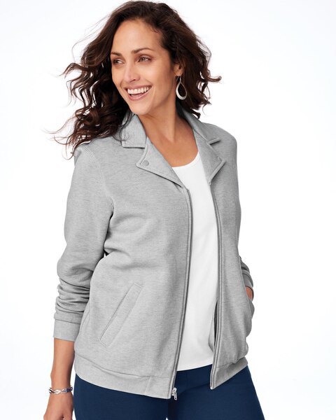 Zip-Front Fleece Jacket