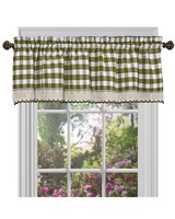 Buffalo Check Window Curtain Valance thumbnail number 1