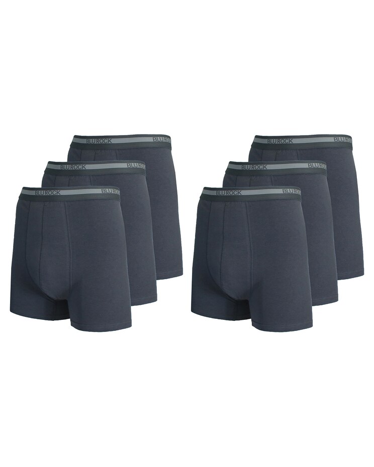 6-Pack Men's Stretch Cotton Boxer Briefs image number 1