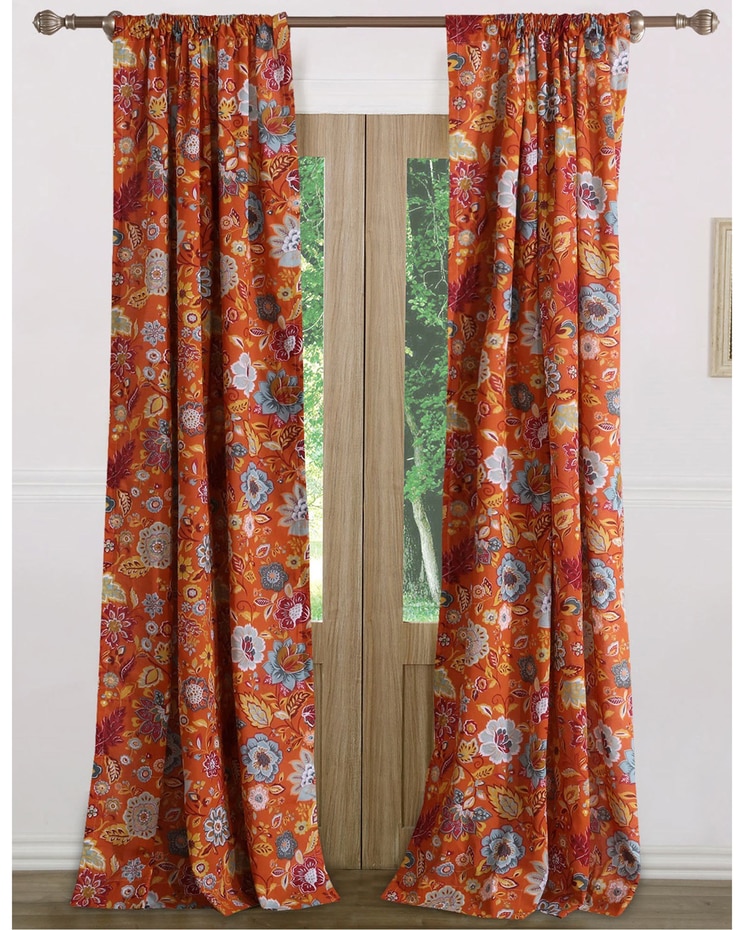 Astoria Panel Pair with Tie Backs image number 1