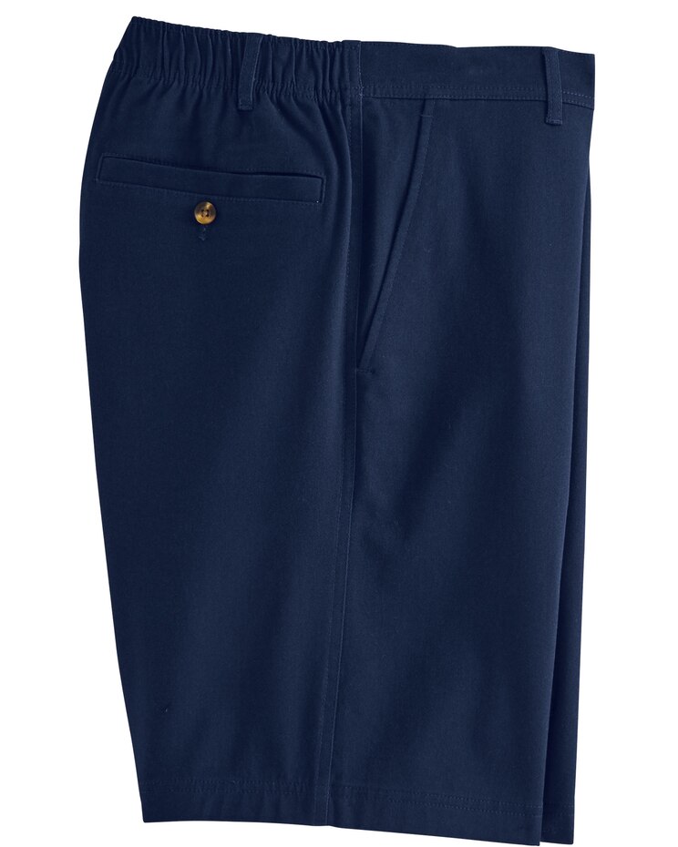 JohnBlairFlex Relaxed-Fit Back-Elastic Chino Shorts image number 1