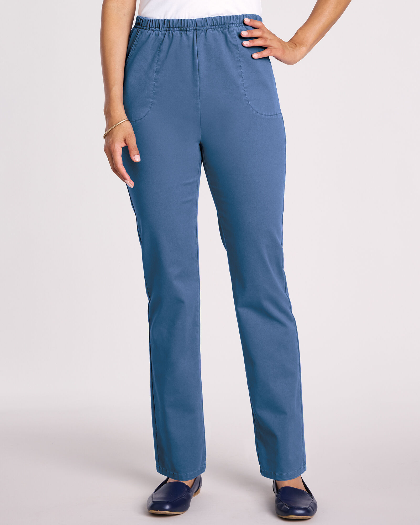Super Soft Pull On Twill Pants