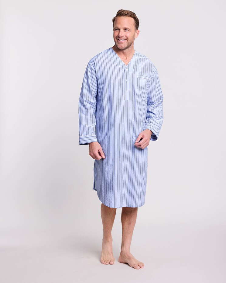 John Blair Broadcloth Sleep Nightshirt image number 1