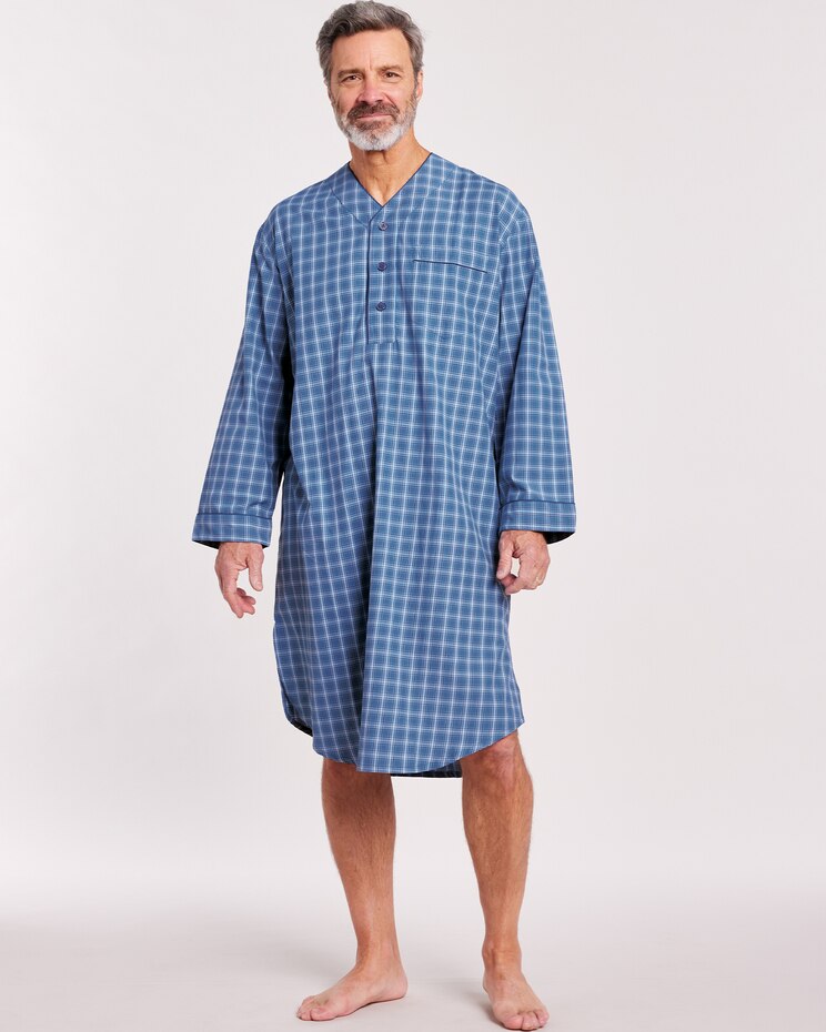 John Blair Broadcloth Sleep Nightshirt image number 1
