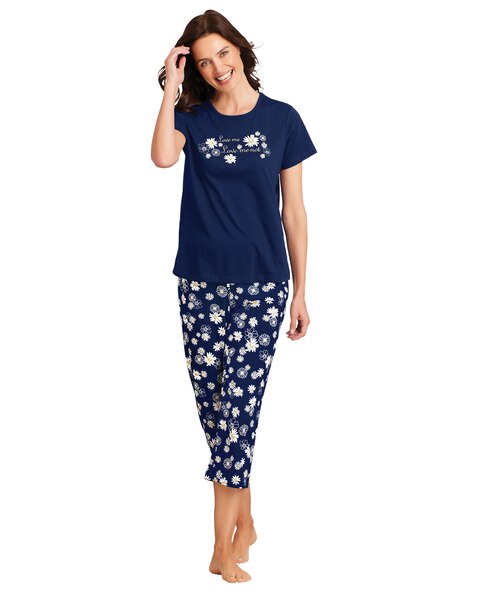 Sweet Dreams Capri Pajama Set