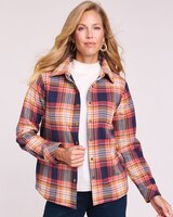 Fleece Lined Flannel Jacket thumbnail number 1