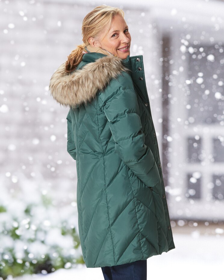 London Fog Long Down Coat image number 4