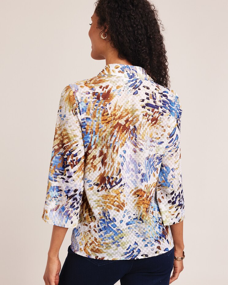 Alfred Dunner® Brushstrokes Shirt image number 2