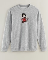 Better-Than-Basic Embroidered Sweatshirt thumbnail number 1