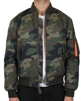 Spire By Galaxy Heavyweight MA-1 Bomber Flight Jacket thumbnail number 1