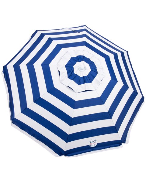 RIO Beach 6 ft. Beach Umbrella with Integrated Sand Anchor