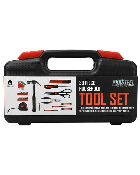 Pursonic Handy Solutions 39-Piece Household Tool Kit