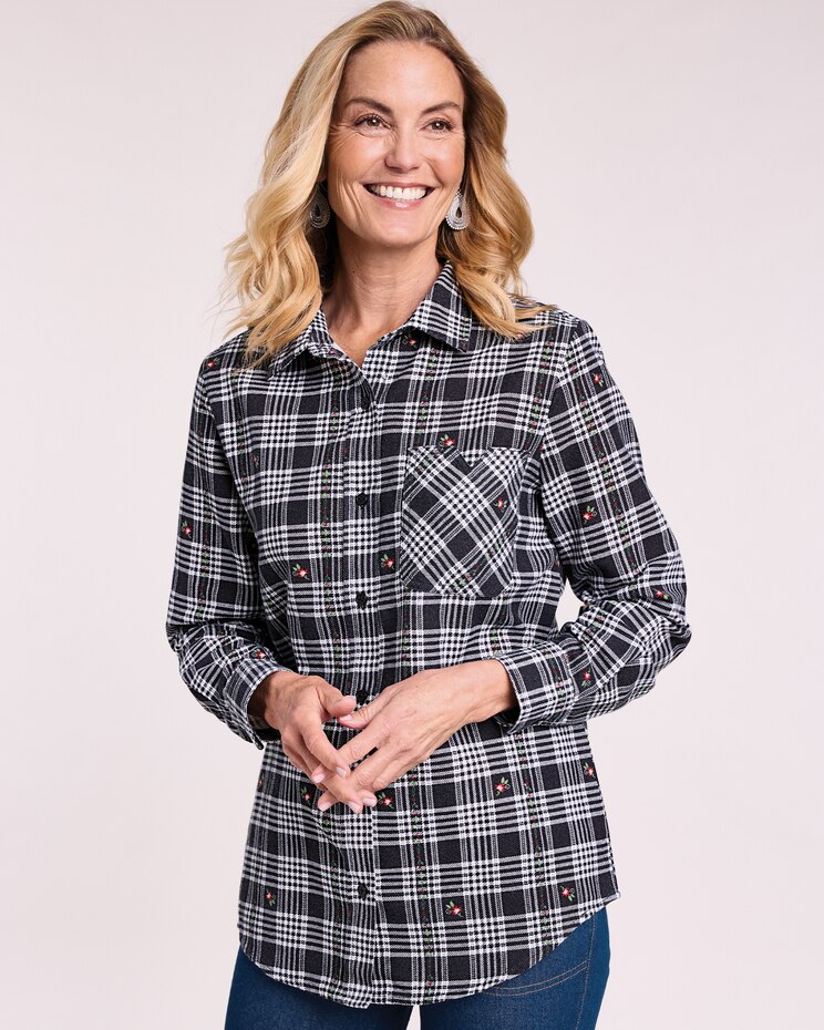 Haband Flannel Shirt image number 1