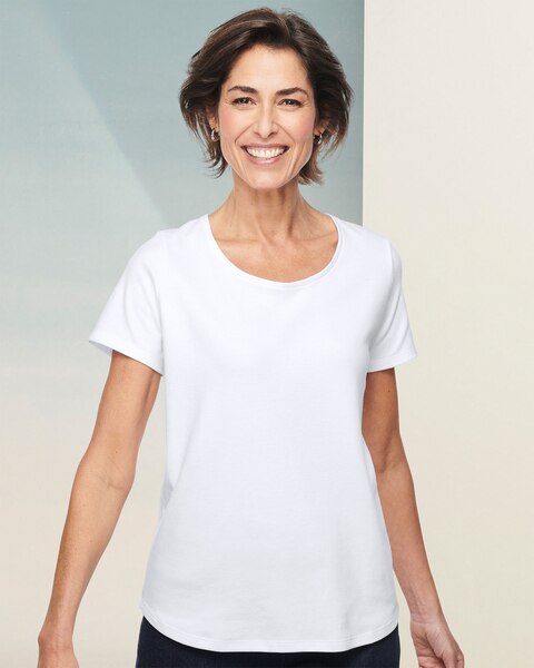 Essential Open Back Tee
