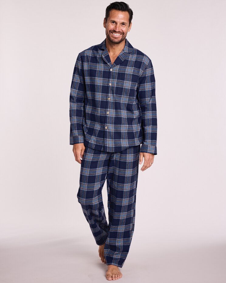 John Blair Flannel Sleep Pants Set image number 1