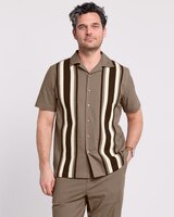 John Blair® Linen Blend Colorblock Shirt thumbnail number 1