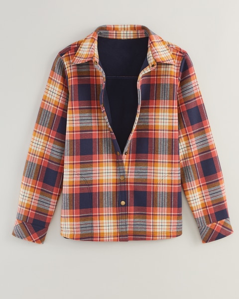 Fleece Lined Flannel Jacket