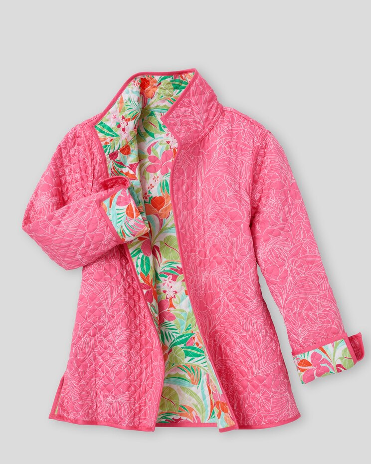 Limited-Edition Island Time Reversible Quilted Jacket image number 3