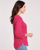 Alfred Dunner® In Full Bloom Yoke Floral Top thumbnail number 2