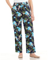 Wide-Leg Pull-On Pants thumbnail number 1