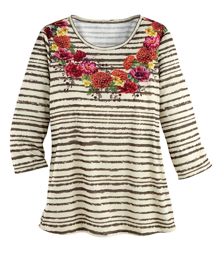 Autumn Print Tops image number 1