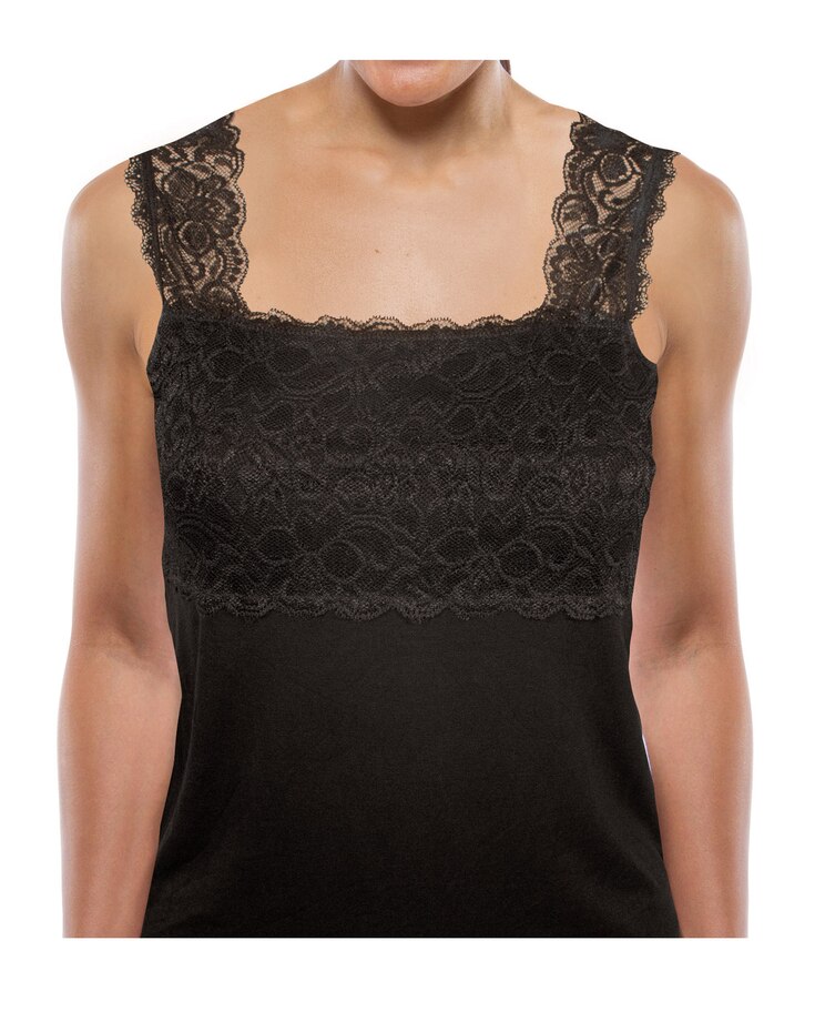 Lace Top Camisole - 2 Pack image number 1