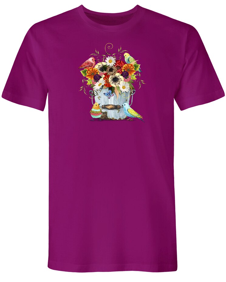 Floral Arrangement Graphic Tee image number 1