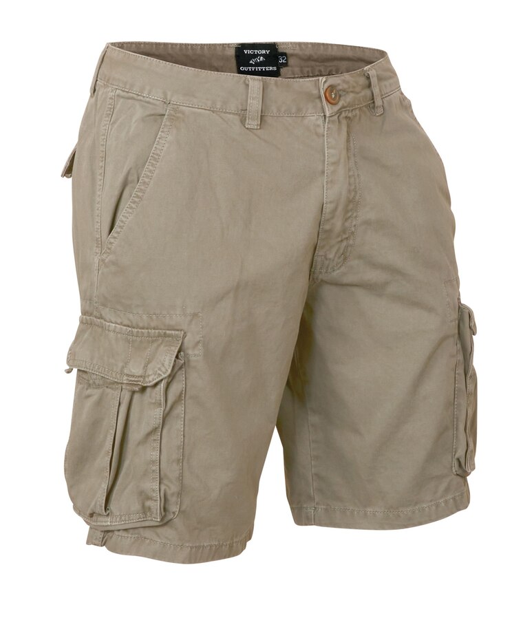 Victory Cotton Lightweight Multi Pocket Cargo Shorts image number 1