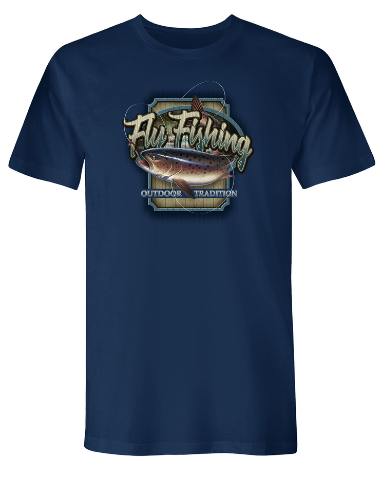 Fly Fishing Graphic Tee image number 1