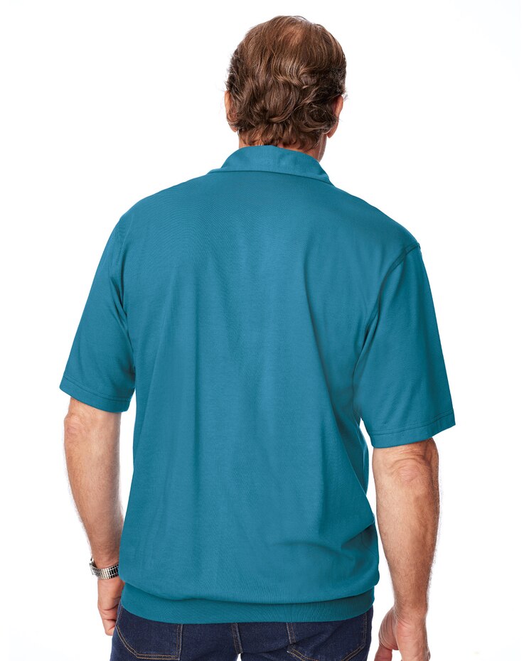 John Blair Short-Sleeve Banded-Bottom Polo image number 2