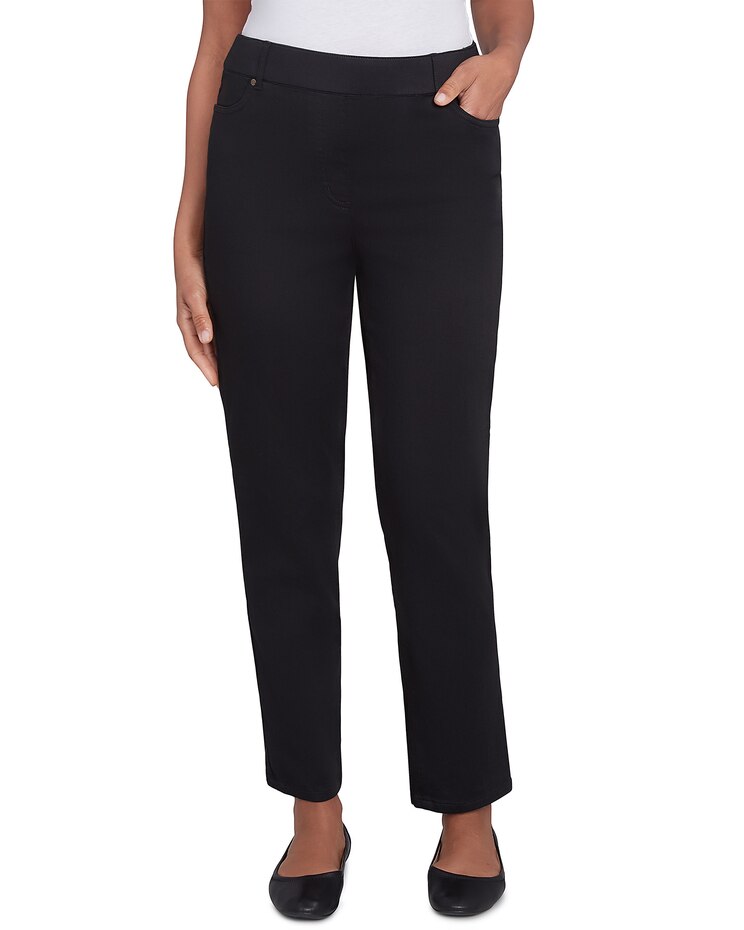 Alfred Dunner® Harvest Moon Super Stretch Short Length Pant image number 1