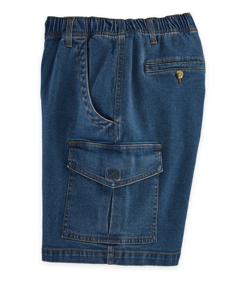 JohnBlairFlex Relaxed-Fit Full-Elastic Cargo Shorts