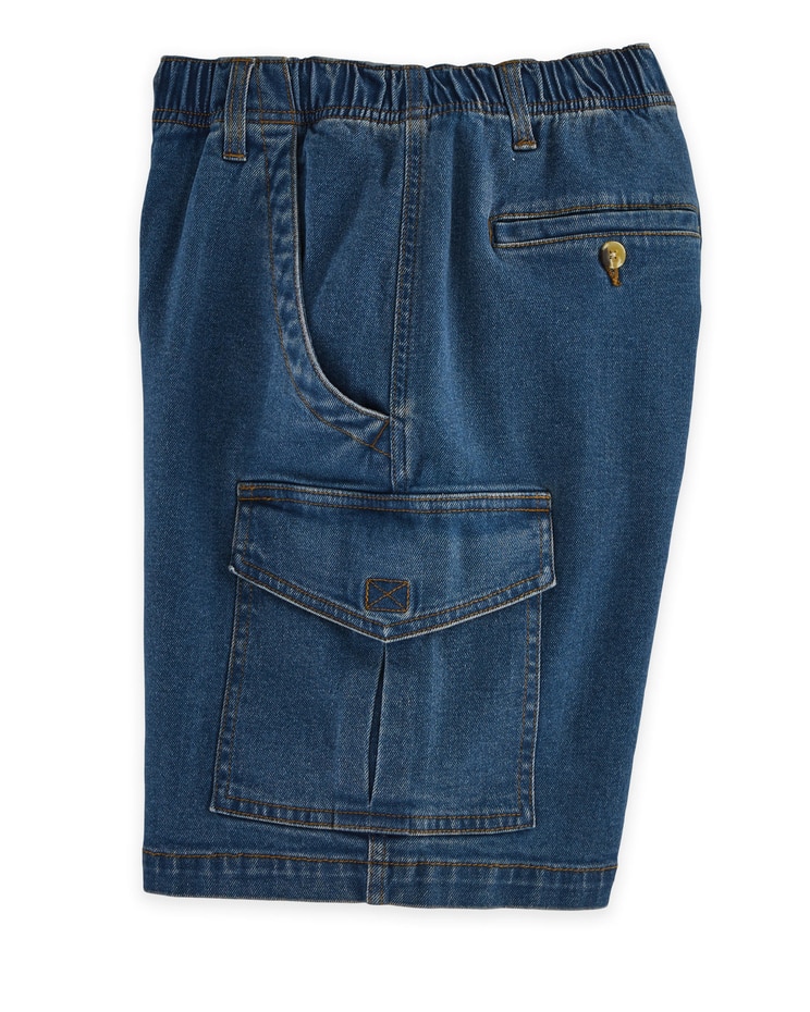 JohnBlairFlex Relaxed-Fit Full-Elastic Cargo Shorts image number 10