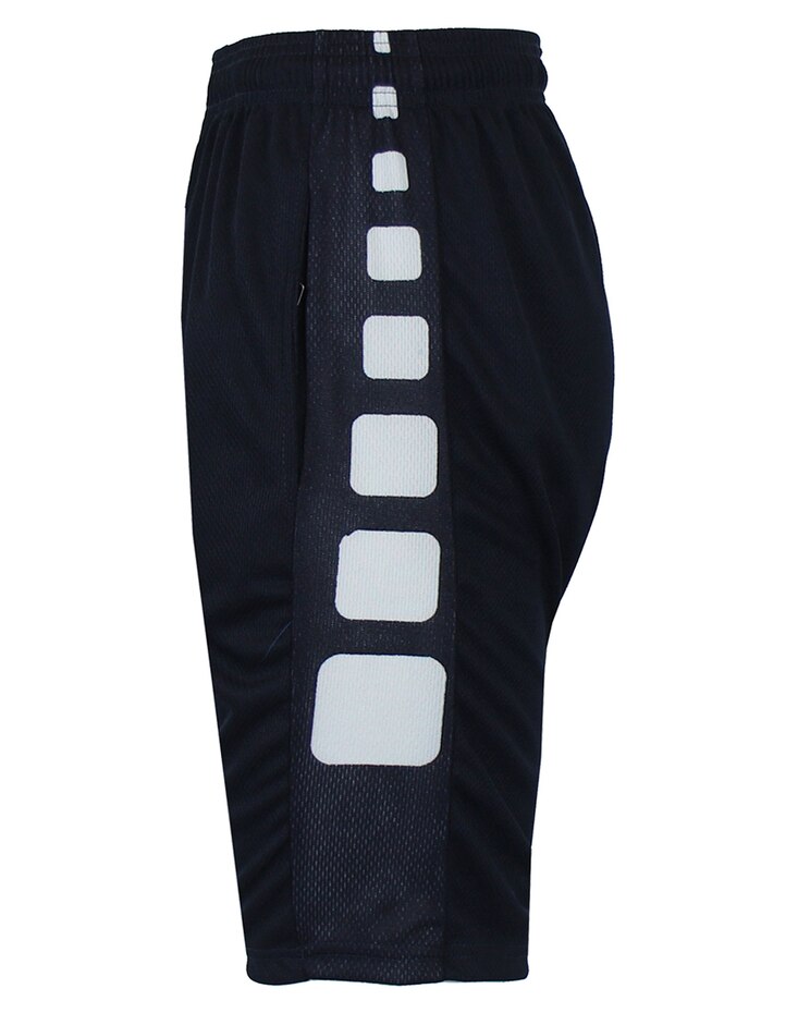 Galaxy By Harvic Men's Slim Fit  Moisture Wicking Performance Quick Dry Mesh Shorts With Side Block Design image number 5