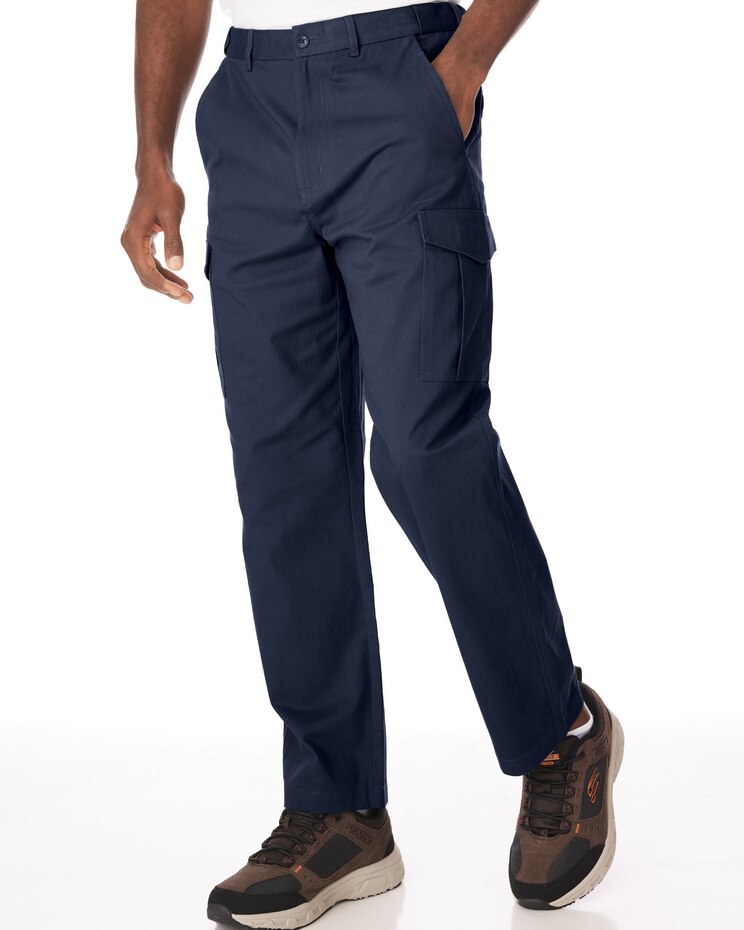 JohnBlairFlex Adjust-A-Band Relaxed-Fit Cargo Pants image number 1