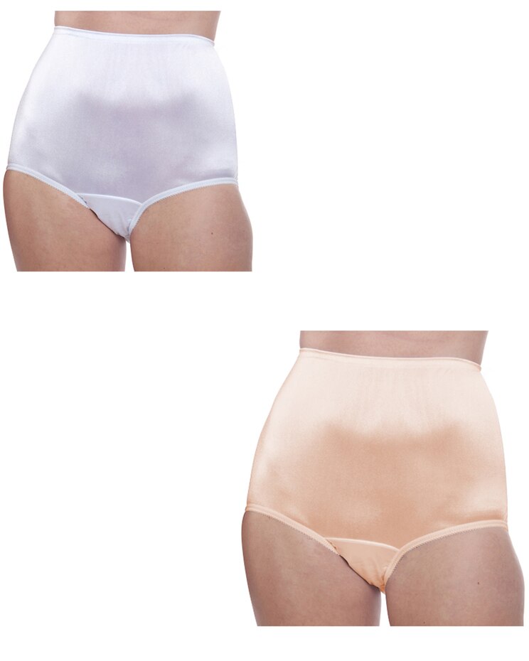 100% nylon full coverage panties - 4-pk image number 1