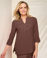 Easy Breezy Crochet Tunic thumbnail number 1