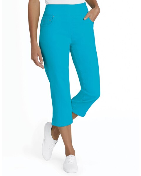 Flat-Waist Capris