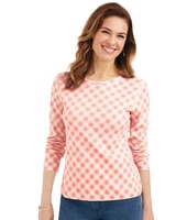 Print Essential Knit Long Sleeve Tee thumbnail number 1