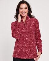 Scandia Fleece Quarter-Zip Pocket Top thumbnail number 1