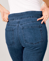 DenimEase™ Flat-Waist Bootcut Jeans - alt2