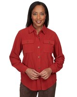 Alfred Dunner® Autumn Weekend Soft Cord Shirt Jacket thumbnail number 1