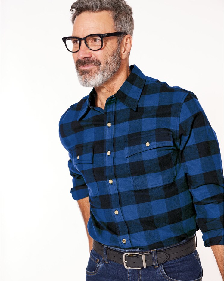 Scandia Woods Stretch Flannel Shirt image number 1