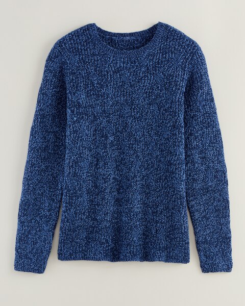 Wavy Cable Sweater