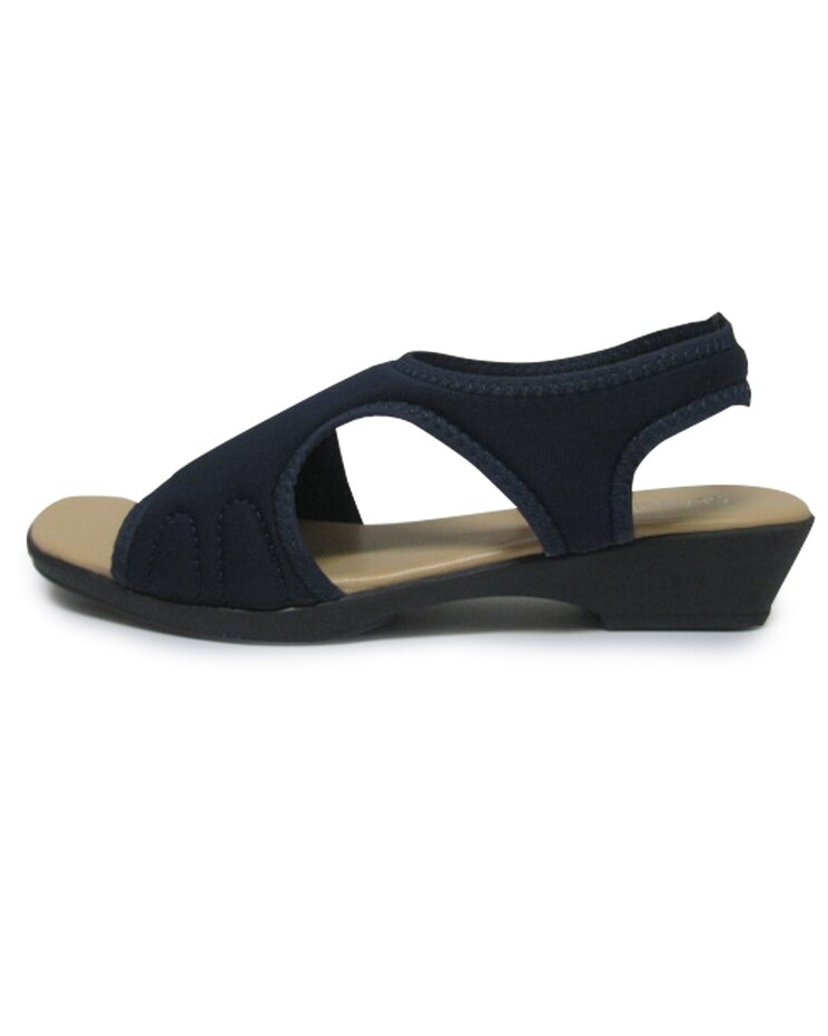 Stretch Lycra Sling Sandal By Classique image number 1