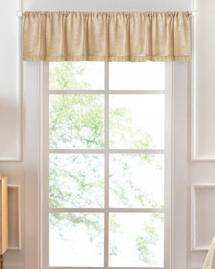 Bordeaux Window Curtain Valance image number 1